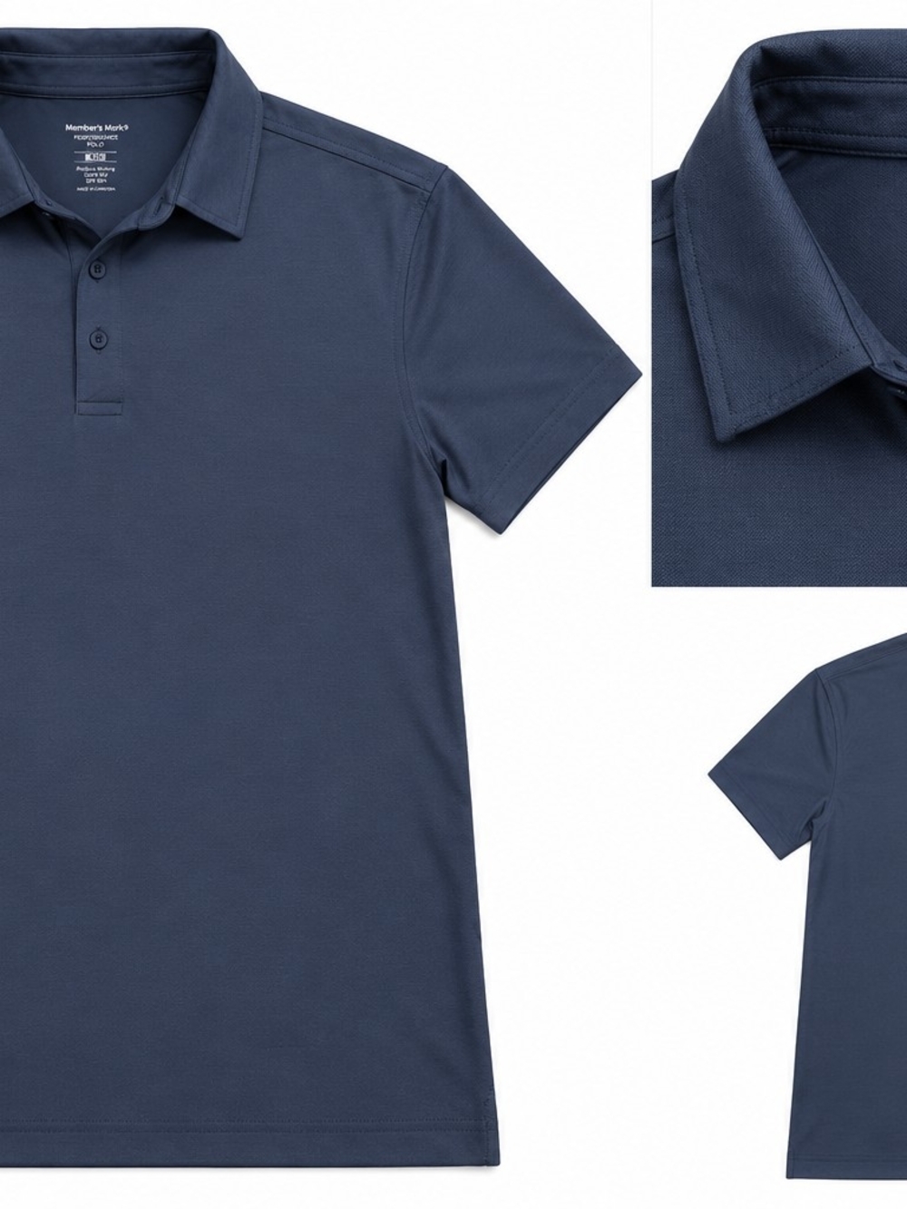Member's Mark Men's Classic Navy Polo